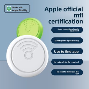 Etiqueta de seguimiento de aire a prueba de agua [certificado Apple MFi] par con Apple Find My Smart Air Tag Locator seguimiento mundial para mascotas - Product Image 1