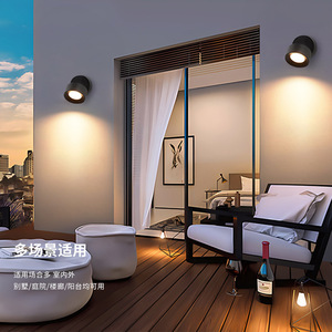 Outdoor Waterproof Wall Lamp <b>LED</b> <b>Spot</b> Light Villa Garden Courtyard Balcony Sign Spotlight - Product Image 3