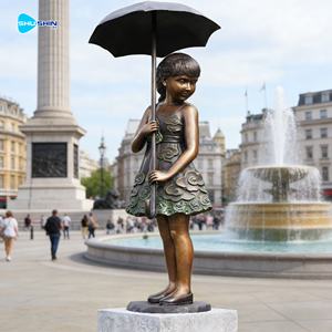 Escultura de Bronce de Tamaño Real de Niña Leyendo un Libro, Estatua Infantil para Jardín o Calle - Product Image 6