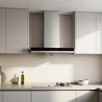 Meubles de cuisine modulaires modernes, écologiques, ignifuges et à finition brillante, et armoires pour toute la maison avec garantie de 5 ans et personnalisation