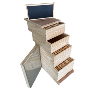 Proveedores Nacionales de Colmenas: Colmena Langstroth de Madera Aislada con 4 Cajas, Nueva, Equipo de Apicultura - Product Image 3