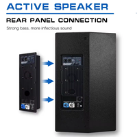 Module d'amplificateur audio Recordio Rayco 1500W 4 ohms classe D 1500DTX, caisson de basses, double commutation métallique, bouton de commande XLR, extérieur