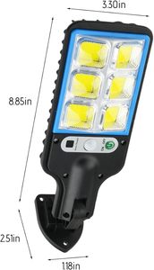 Solar Outdoor <b>Lights</b> with Remote Control, <b>Motion</b> <b>Sensor</b> Solar Powered <b>Lights</b> Ip65 3 Modes Wall Security <b>Lights</b> - Product Image 5