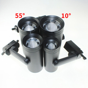 Sistema de Iluminación LED de Riel LEDEAST T085-B con Perilla de Atenuación, CCT Ajustable, 25W, Foco para Museos, Exposiciones e Interiores del Hogar - Product Image 3