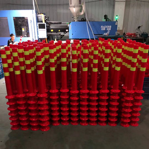 Plastic Pe Warning <b>Post</b> 70Cm Burying Installation Sun Type M50 Impact Rating Ip65 No <b>Light</b> Traffic Barrier - Product Image 2