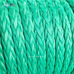 Hoge Sterkte Druable Uhmwpe Koord 12-Strengen 5 Mm 10Mm 12Mm Hmpe Holle Gevlochten Touw Voor Lier Voor Afmeren - Product Image 5