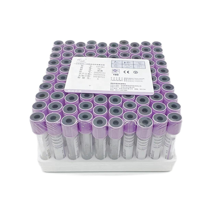 CE Certified purple Cap Blood Test