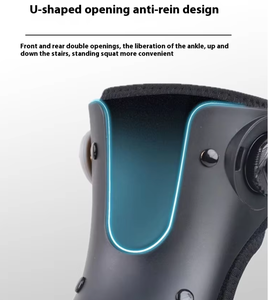 <span class=keywords><strong>Ortesis</strong></span> ajustable para tobillo y pie, soporte profesional para pie caído, protección transpirable de nailon y algodón con cierre de gancho y bucle para clínica. - Product Image 4