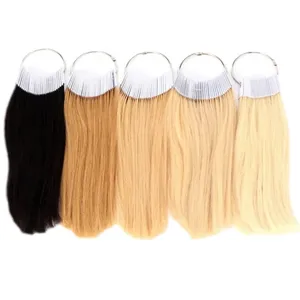 Hot Sale Professional Salon Level 10 Human Hair Color Ring for Hair Color Dye Cream Testing