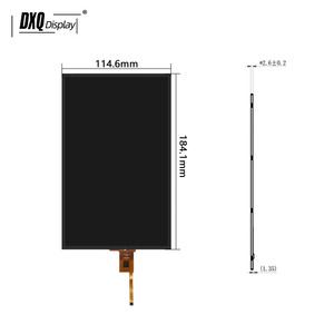 หน้าจอแสดงผล TFT LCD ขนาด 8 นิ้ว ความสว่างสูง 300nits ความละเอียด 800x1280 แบบสั่งทำพิเศษ พร้อมกระจกแต่งหน้าทรงกลม หน้าจอสัมผัสอัจฉริยะ - Product Image 2