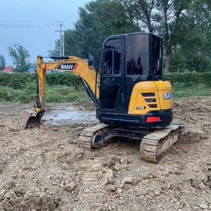 Rennuo Machinery – Excavatrice d'occasion 3 tonnes SAMY SY35 SY75, Mini-excavatrice SANY SY35 d'occasion pour la construction - Product Image 3