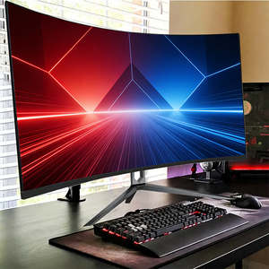 Moniteur de jeu incurvé d'usine 27/32/34 pouces 1K/2K/3K, moniteur LCD d'ordinateur 144Hz 165Hz, moniteur de jeu sans cadre - Product Image 1