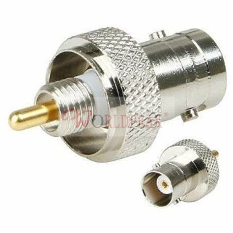 BNC Antenna test Adapter RF Coaxial Connector for Motorola Talkie Walkie Radio GP300 HT750/1250 EX600 GP68