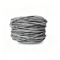Câble Ethernet Cat 6 non blindé à paires torsadées (UTP) 4 paires 23 AWG Câble réseau Cat6 CMR CCA Cuivre Gris 1000 pieds