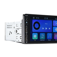 Écran partagé de tableau de bord de voiture de 6.86 pouces pour le lecteur DVD MP5 double USB filaire CarPlay avec 1 an disponible 4GB 6GB 8GB