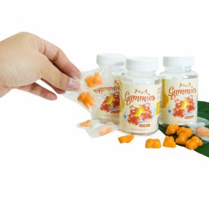 Gomitas de Vitaminas con Sabor a Frutas Tropicales en Envase Individual OEM, Suplementos Herbales, Gomitas Anti-Fatiga - Product Image 2
