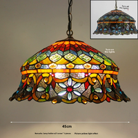 Lampe turque marocaine BGST, luminaire suspendu en verre teinté LED fait main de luxe, luminaire pour cuisine, bar, salle à manger, lustre, couloir