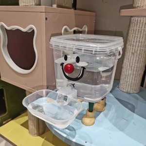 <b>Automatic</b> <b>Water</b> <b>Dispenser</b> For Cats Manual Plastic Large Capacity Desktop Pet Feeder With Cute Design - Product Image 2