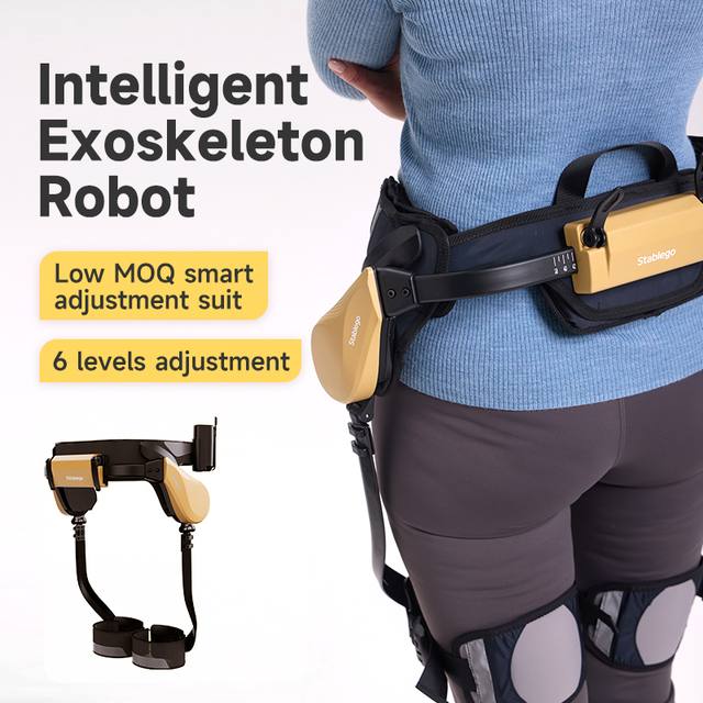 Ultra-Light Carbon Fiber Exoskeleton Low MOQ Features Innovative Lower Limb Exoskeleton Robot for Senior Walking Aid