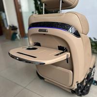 Table pliante multifonctionnelle, plateau de table pour siège arrière avec chargeur sans fil, table arrière pour Denza B8 BYD Equation Leopard 8