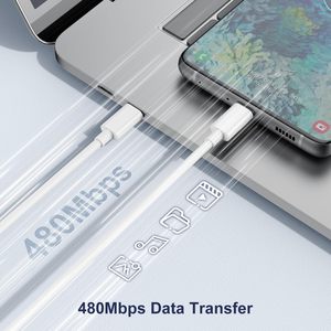 60W 100W 1M 1.5M 2M Cao Cấp Pd USB C Để USB Loại C Cáp Nhanh Chóng Sạc Cáp Dữ Liệu Cho Huawei Samsung Xiaomi - Product Image 4
