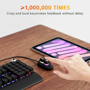 <span class=keywords><strong>Cable</strong></span> de Extensión USB RGB LED de 2 Metros con Interruptor Mecánico Mini de Escritorio, Botón de Reinicio, Tecla de Encendido Externa para PC - Product Image 3