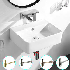 <span class=keywords><strong>Sifon</strong></span>-ND003-G de lujo de latón cepillado para baño, drenaje de residuos, fregadero de <span class=keywords><strong>cocina</strong></span>, trampa para botellas, sifón - Product Image 5