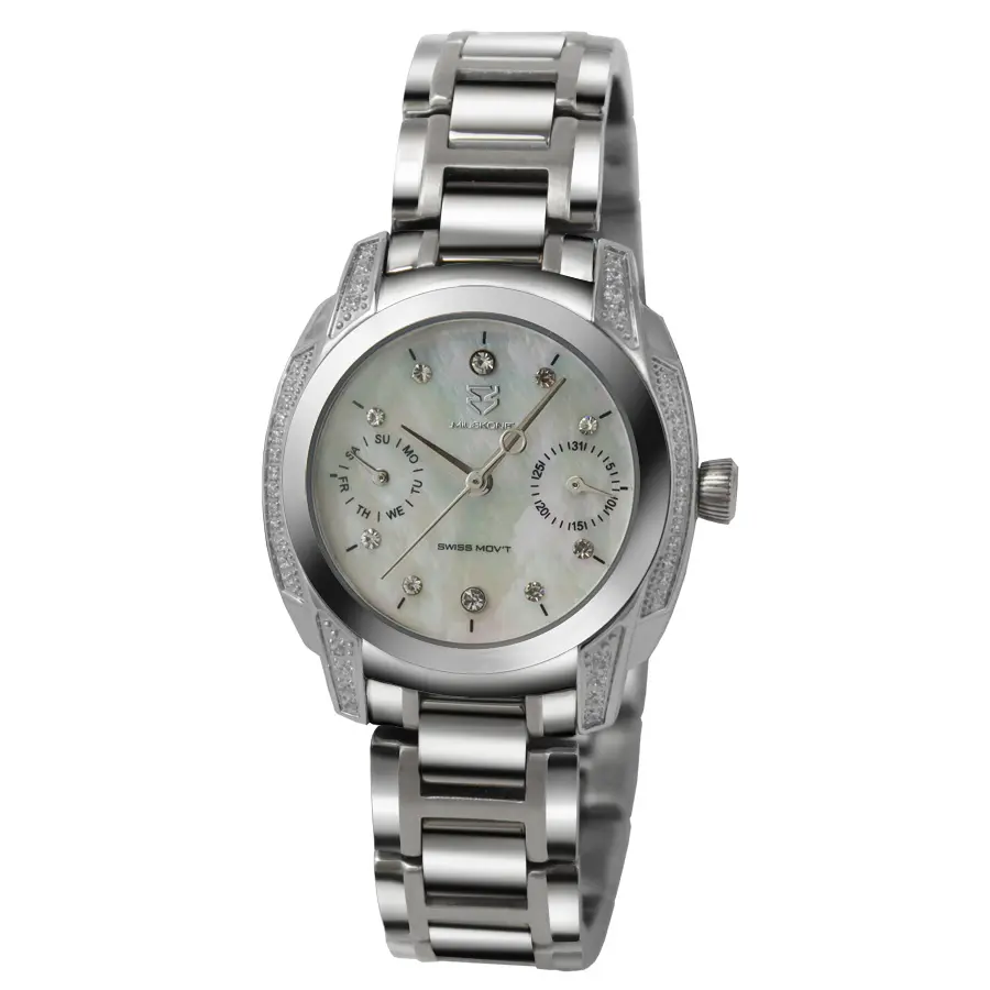 MIUSKONE 2022 new diamond inlaid quartz watch simple fashion women's watch ultra thin women's Watch