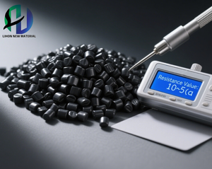 Металлическое волокно <span class=keywords><strong>PA66</strong></span> проводящие гранулы антистатические экранированные EMI <span class=keywords><strong>PA66</strong></span> промышленные литейные гранулы - Product Image 2