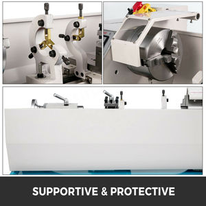 Utilizado para torno de madera CNC horizontal 220V Mini máquina de metal manual con certificación CE Precio competitivo Garantía de 2 años - Product Image 5