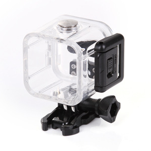 Boîtier étanche pour <span class=keywords><strong>GoPro</strong></span> <span class=keywords><strong>Hero</strong></span> <span class=keywords><strong>4</strong></span>/5 Session, boîtier de protection en acrylique hautement transparent avec base et accessoires de fixation - Product Image 1