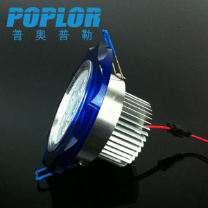 Poplor 5W Led <b>Ceiling</b> <b>Light</b> Aluminum Recessed Cold White Modern Design - Product Image 2