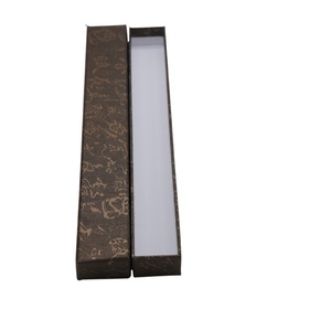 High-End 10-Inch Ancient Chinese Style Gift <b>Box</b> Exquisite Bronzing Heaven Earth Cover UV Advantage Fan Brocade Corrugated Board - Product Image 6