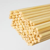 Brochettes de barbecue longues en bambou naturel de qualité alimentaire, écologiques, biodégradables, pointues, portables pour camping en extérieur et grillades au charbon de bois