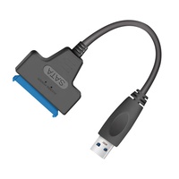 Adaptador USB a SATA 3.0 II de 22 Pines, Convertidor IDE de 2.5, 5 Gbps, Cable USB-A a SATA/IDE, Controlador de Cable, Adaptadores Seriales