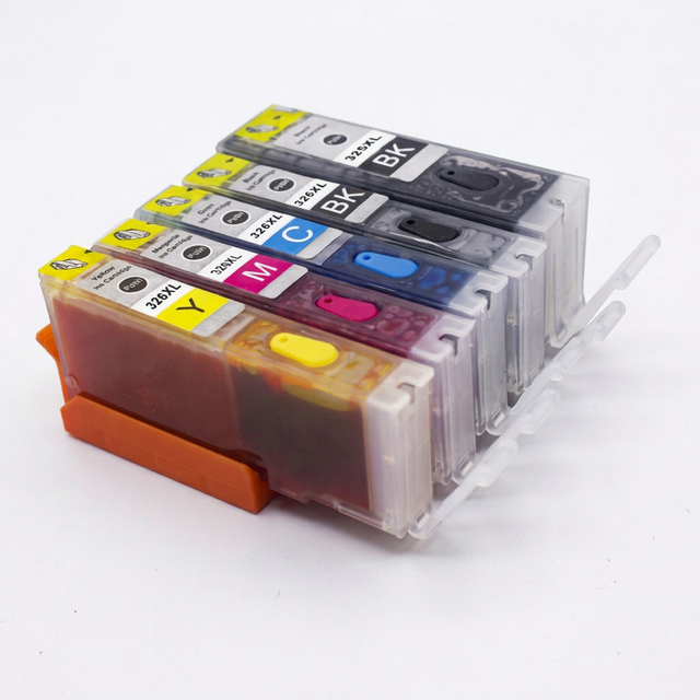 Compatible Pgi 325 Cli 326 Ink Cartridges For Canon Pixma Mg5230 Mg6230 Ix6530 Printer High Capacity Color Black Full Set