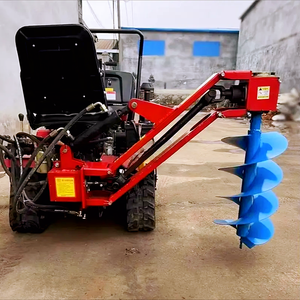 Tracteur multifonctionnel neuf avec pelle, piqueteuse et débroussailleuse - Product Image 4