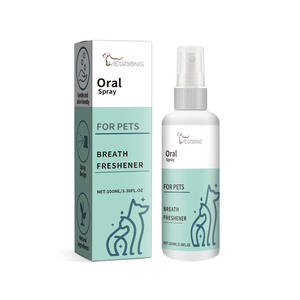 Formule végétale de marque privée, désodorisant <span class=keywords><strong>pour</strong></span> soins dentaires et bucco-dentaires <span class=keywords><strong>pour</strong></span> chiens, vaporisateur de déodorant <span class=keywords><strong>pour</strong></span> animaux de compagnie - Product Image 1