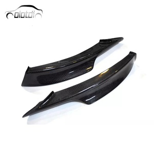 ชิ้นส่วนรถยนต์ สปอยเลอร์กันชนหน้า ปีกข้าง สปลิตเตอร์ คาร์บอนไฟเบอร์ สำหรับ BMW E90 LCI M Tech ปี 2009-2011 - Product Image 6
