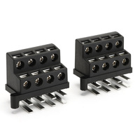 Terminal d'amplificateur de puissance à vis 4P, connecteur de terminal haut de gamme pour haut-parleur de voiture