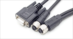 Đầu Nối DB9 Với Đầu Nối DB9 Đầu Nối Tròn RS232 Đến M12 Chống Nước IP67 Với Cáp PVC PUR - Product Image 5