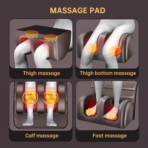 Bantal Pijat kulit relaksasi seluruh tubuh, kasur pemijat getar pemanas, leher dan punggung <span class=keywords><strong>Shiatsu</strong></span> rendah - Product Image 3