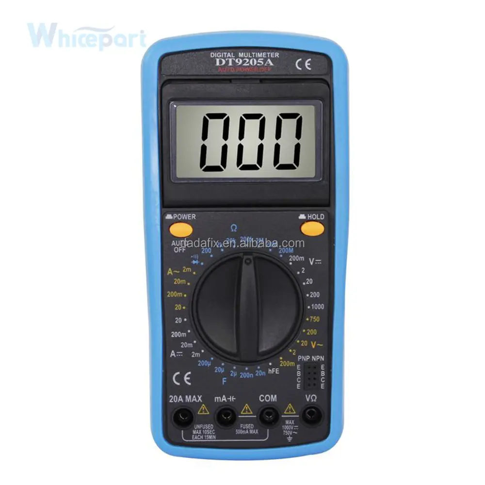 DT9205A.2 High Precision Electrical Multifunctional Digital Multimeter F15B+ for HVAC TOOL parts