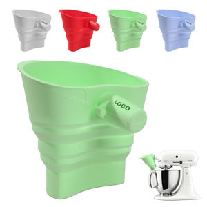 Corong tepung bantuan dapur Premium UNTUK Mixer berdiri corong bentuk kustom mudah digunakan & dibersihkan corong lipat silikon - Product Image 1