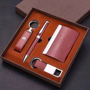 Clé USB promotionnelle avec logo personnalisé, coffret de stylos, ensembles d'emballage pour entreprises, souvenirs de bureau, articles cadeaux d'affaires - Product Image 1