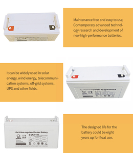 12V 80Ah 200AH năng lượng mặt trời lưu trữ điện chu kỳ sâu Gel pin năng lượng mặt trời cho năng lượng mặt trời hệ thống ánh sáng - Product Image 4