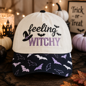 Gorra de Béisbol Personalizada Dymf con Estampado de Murciélago, Bordado Personalizado, Estilo Retro Espeluznante para Halloween, OEM - Product Image 1