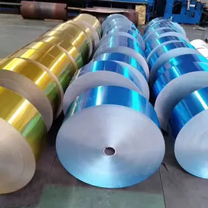 China Manufacturer 8011 Aluminum Foil Price 24 25 40 50 Micron Aluminum Foil Roll For Sale