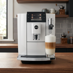 Cafetera Automática Blanca, Cafetera Espresso Profesional con Función de Autolimpieza Controlada por Aplicación para Uso en Hoteles, Fácil Operación - Product Image 3