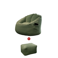 Fauteuil pouf paresseux canapé pour une personne sans cadre économique pour les salons et les appartements